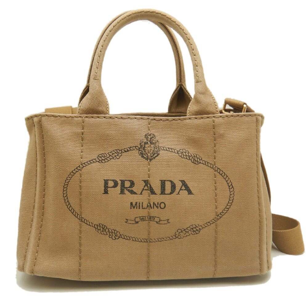 Prada Canapa Convertible Tote Canvas #316389P80B